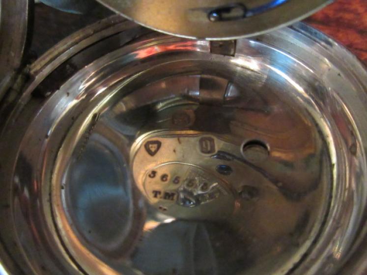 Mid Victorian Silver Fusee Pocket Watch - Image 5