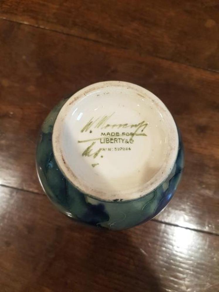 Moorcroft Hazeldene Vase for Liberty - Image 3