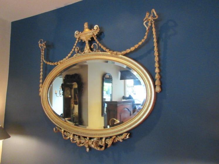 Fine Regency Period Plaster & Timber Gilt Mirror - Image 5