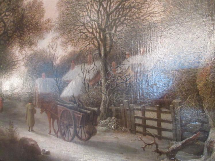 19th Century Oil on Canvas Painting by John Partington - Image 2