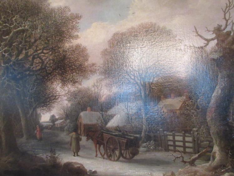 19th Century Oil on Canvas Painting by John Partington - Image 4