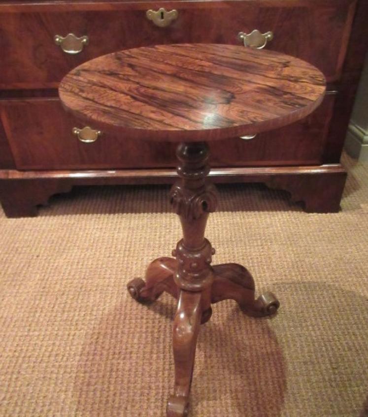 William IV Period Rosewood Wine Table - Image 1