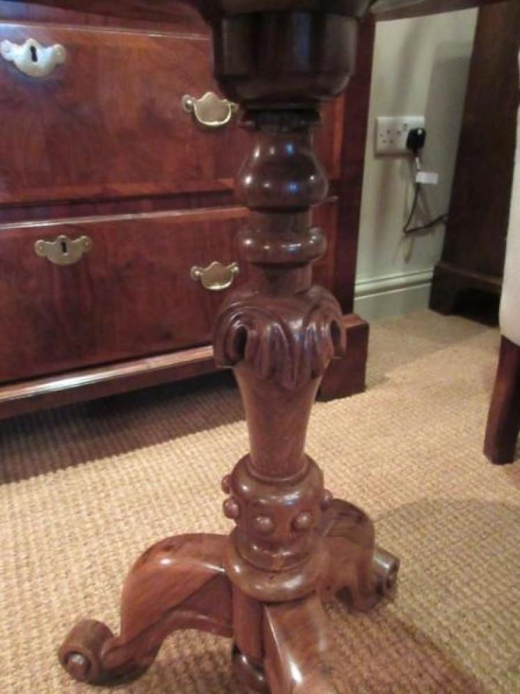 William IV Period Rosewood Wine Table - Image 2