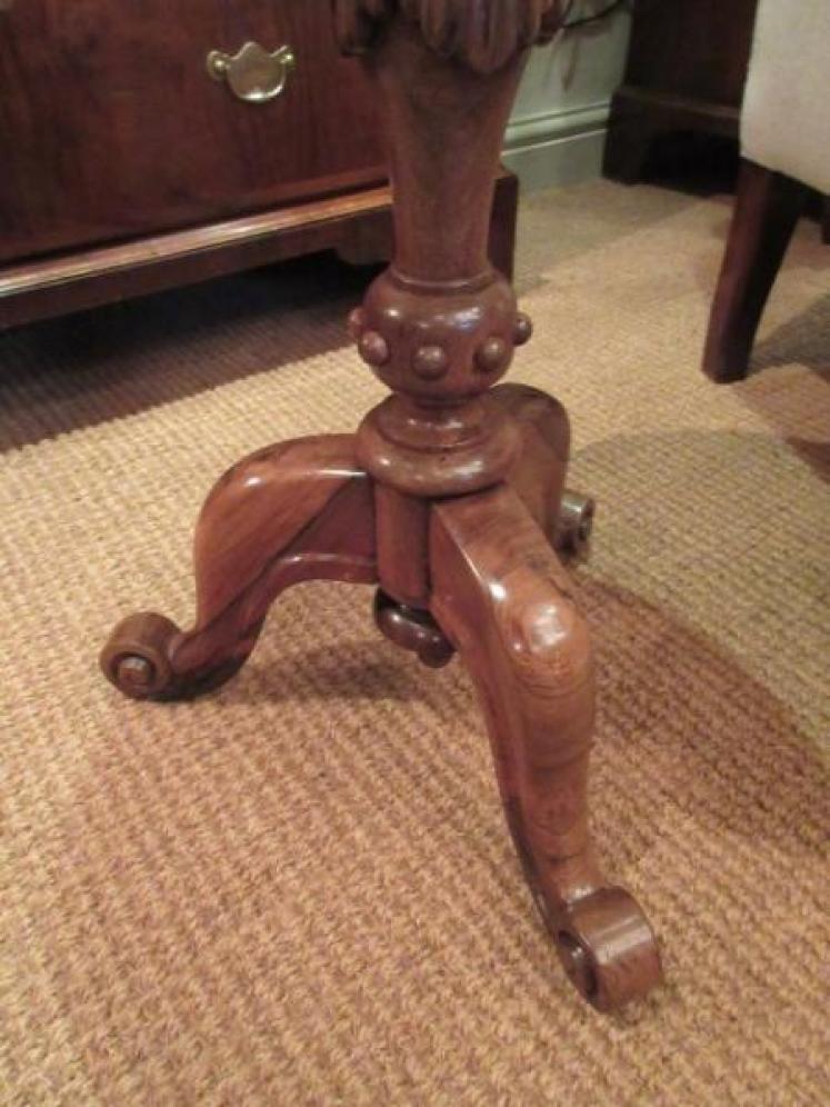 William IV Period Rosewood Wine Table - Image 4