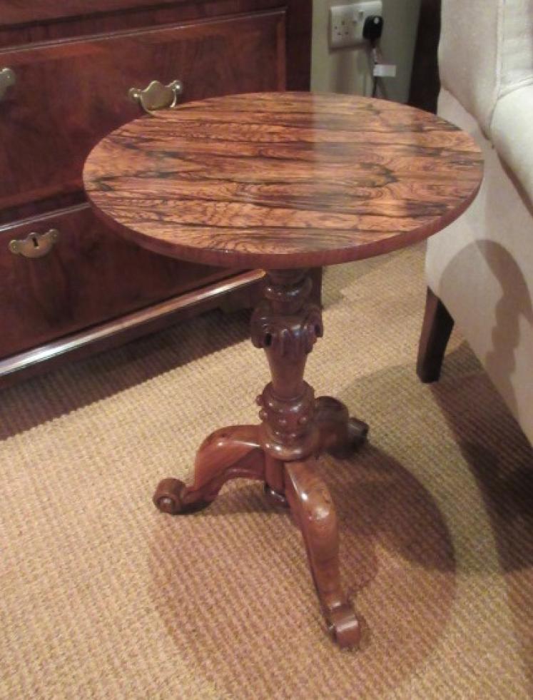 William IV Period Rosewood Wine Table - Image 5