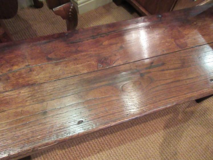 George II Period Chestnut Inglenook Settle - Image 4