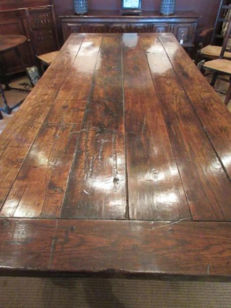 Stunning George II Period Oak Refectory Table - Image 2