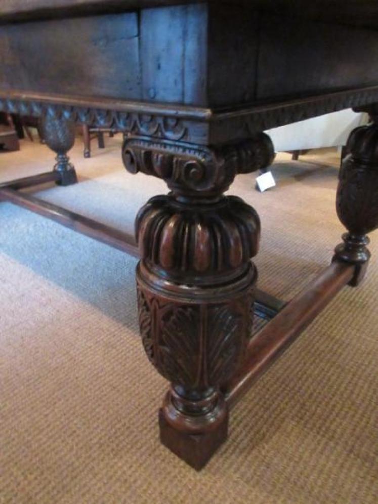 Stunning George II Period Oak Refectory Table - Image 3