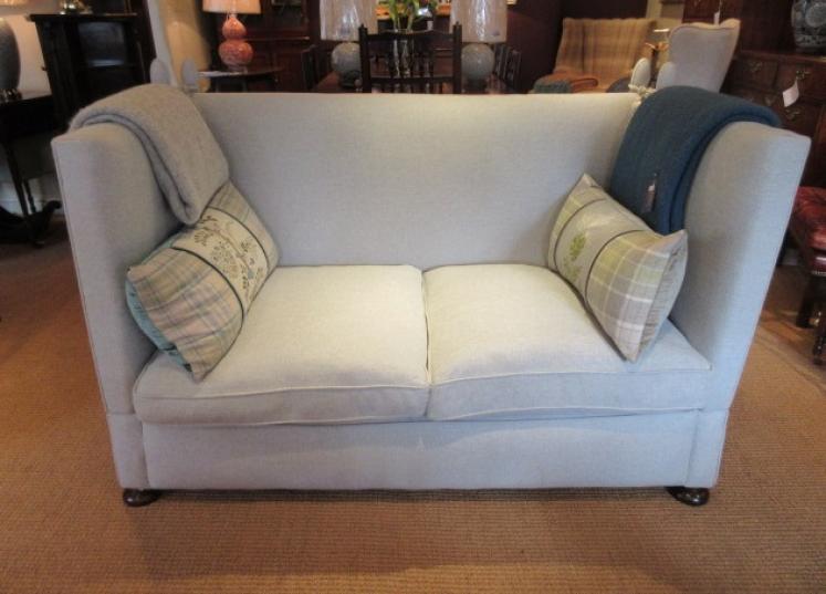 High Quality Edwardian Period 'Knowl' Settee - Image 1