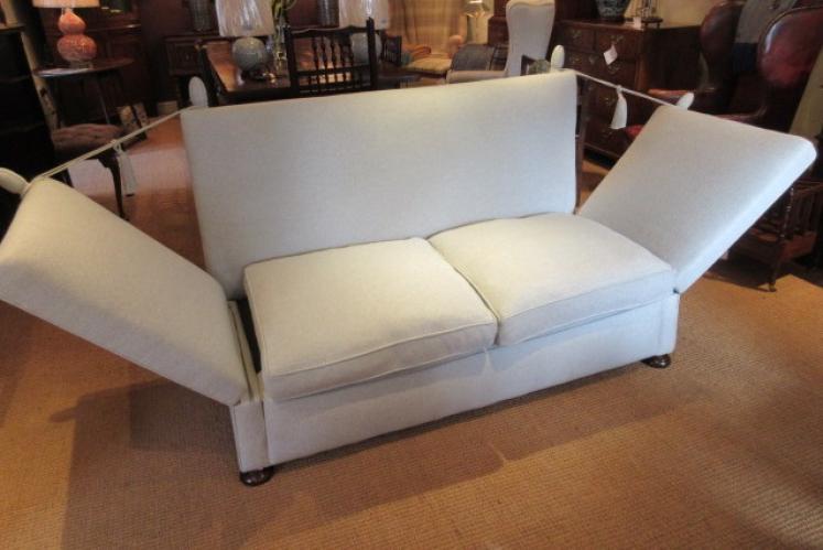 High Quality Edwardian Period 'Knowl' Settee - Image 2