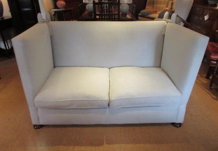 High Quality Edwardian Period 'Knowl' Settee - Image 5