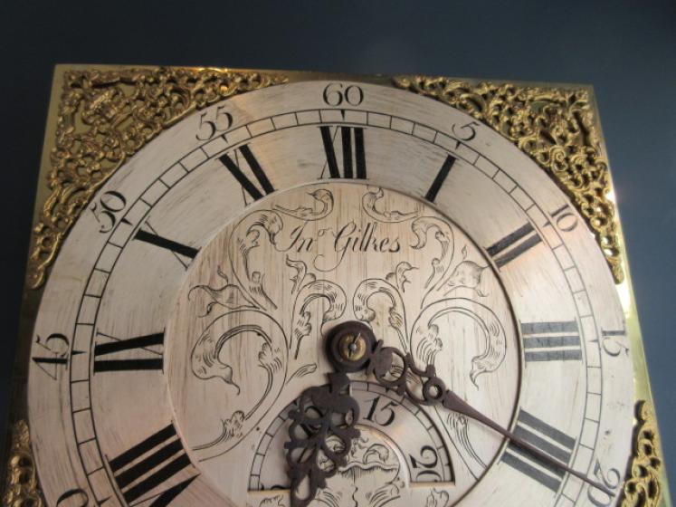 Early Period 'Hook & Spike' Gilkes Quaker Clock - Image 4