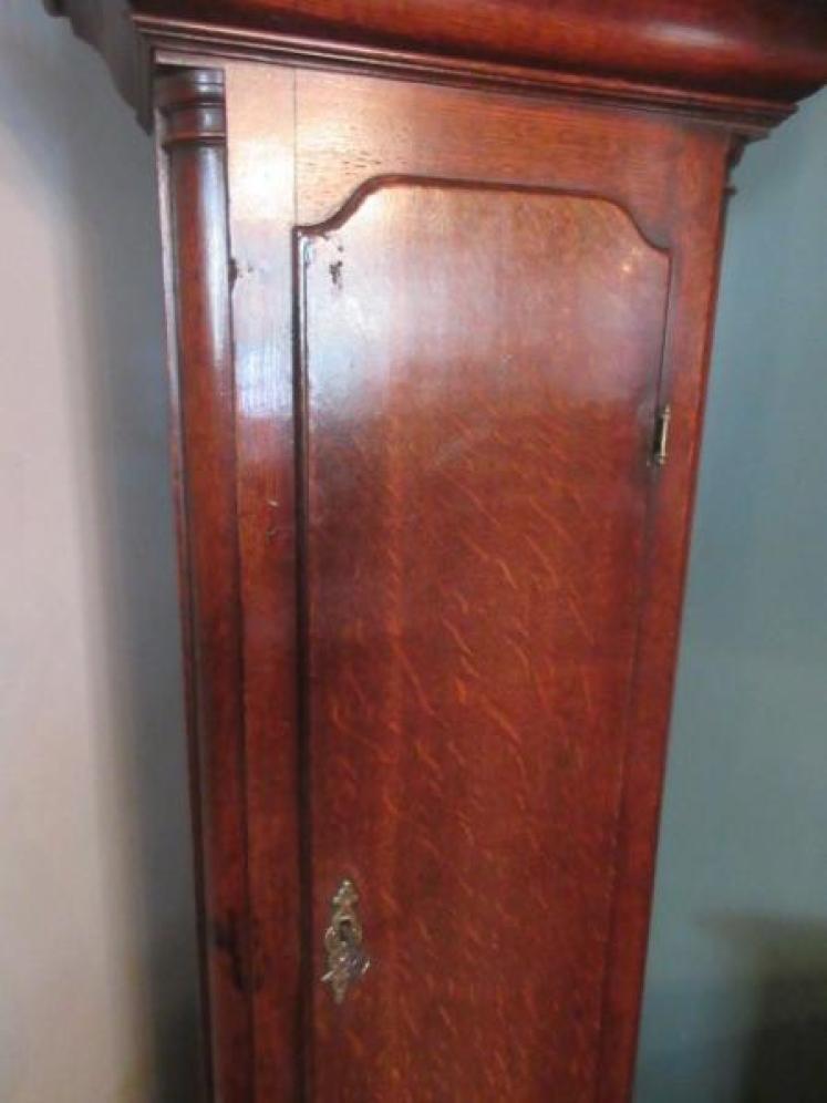 George III Period 'Penny' Moon Kendal Longcase Clock - Image 2