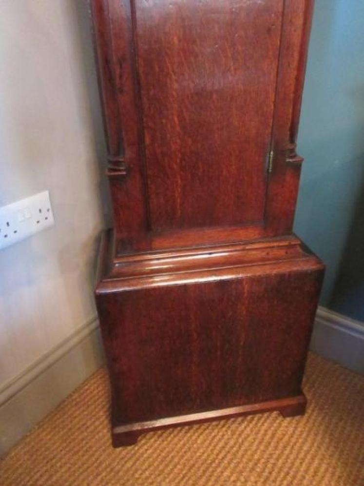 George III Period 'Penny' Moon Kendal Longcase Clock - Image 4