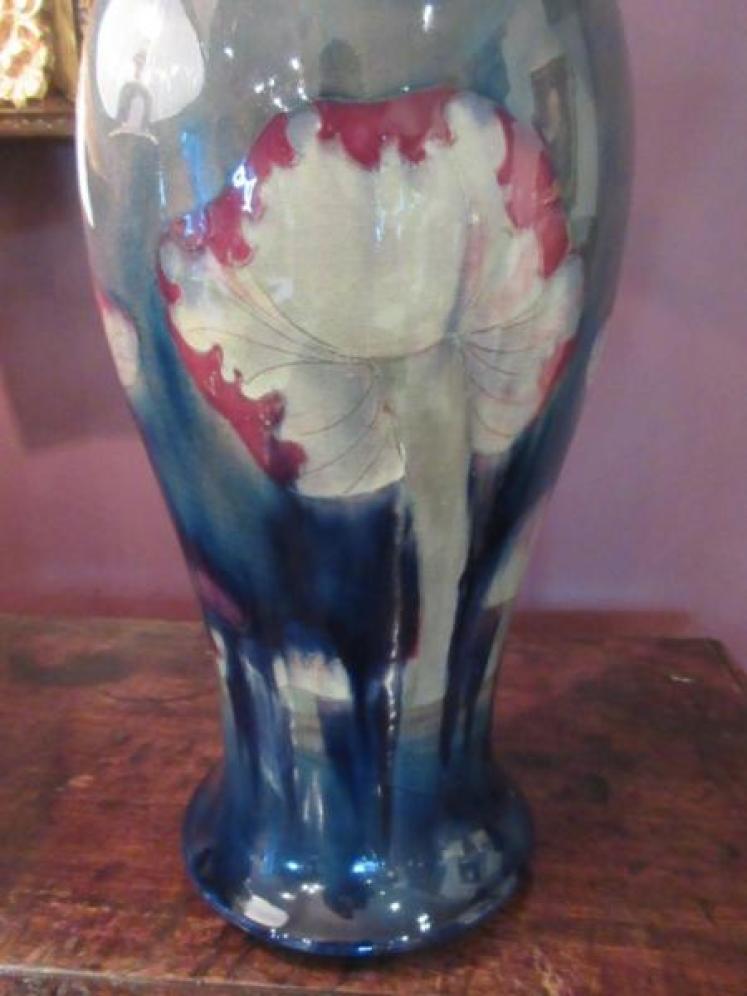 Large Moorcroft Claremont Baluster Shaped Vase - Image 2
