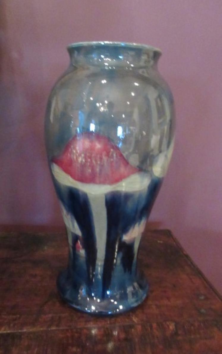 Large Moorcroft Claremont Baluster Shaped Vase - Image 3