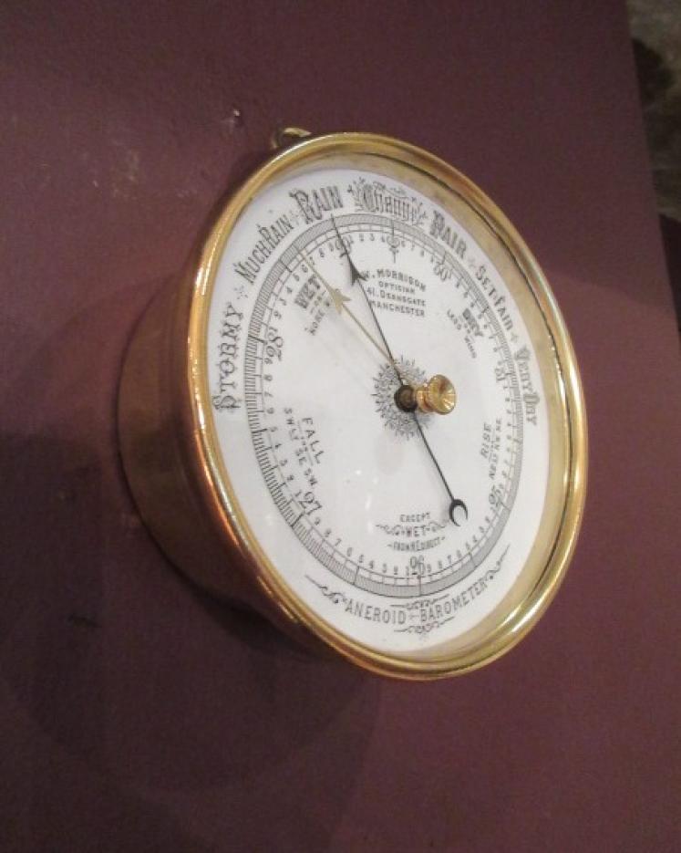 Mid Victorian Manchester Marine Barometer - Image 1