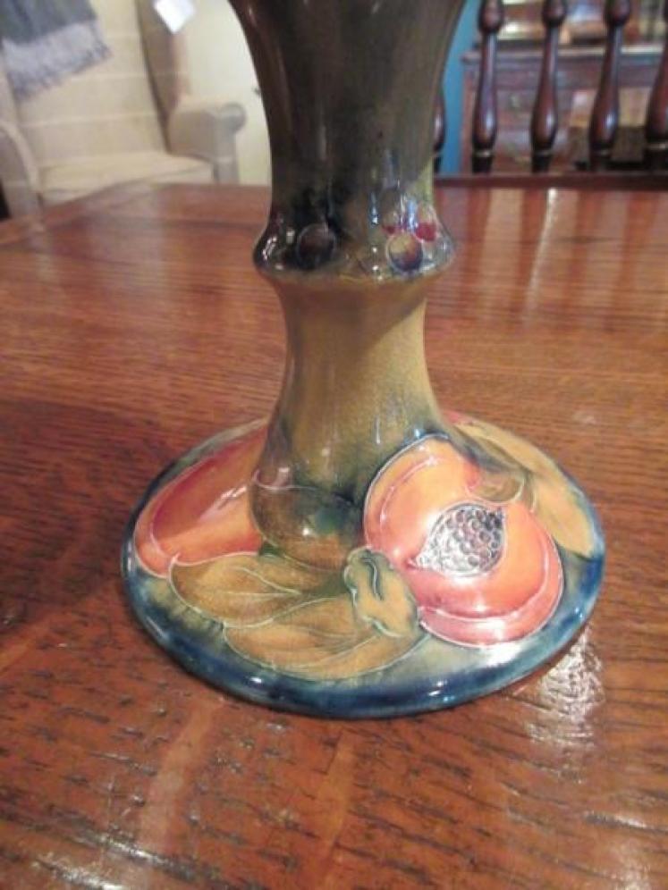 Moorcroft Pomegranate on Ochre Ground Chalice - Image 3