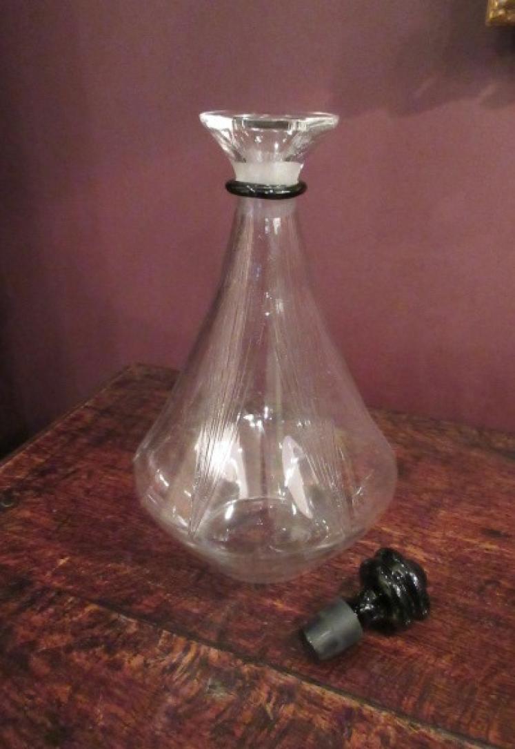 Rene Lalique 'Selestat' Clear Glass Decanter - Image 5