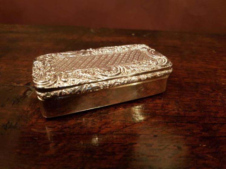 Fine William IV Period Edinburgh Silver Snuff Box - Image 1