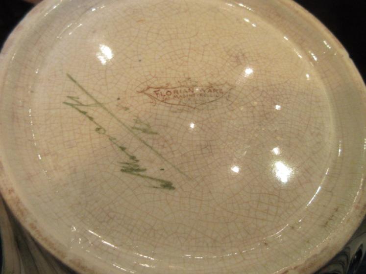 McIntyre Moorcroft Florian Ware Tulips Jardiniere - Image 4