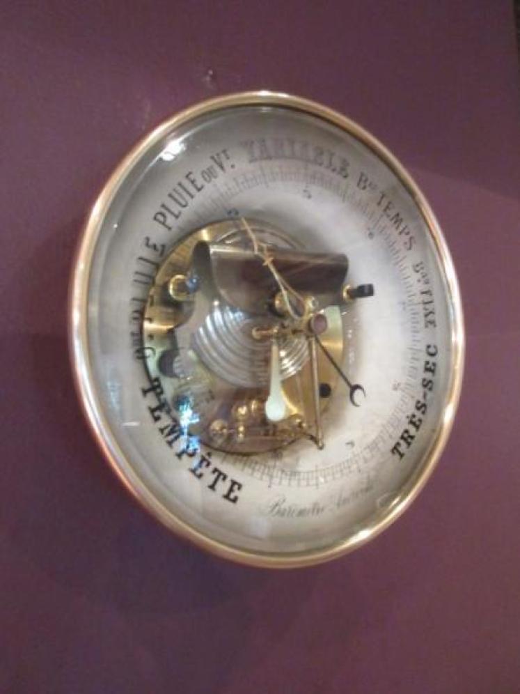 19th Century French Skeletonised Marine Barometer - Image 2