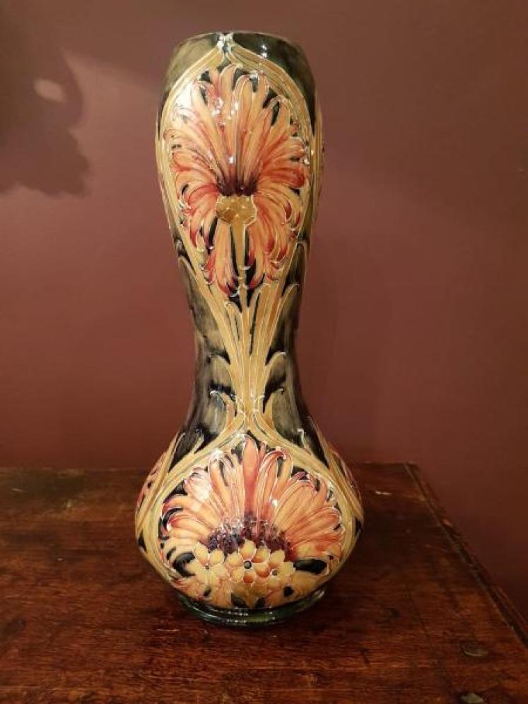 Early Moorcroft Cornflower Shaped Vase - Image 1