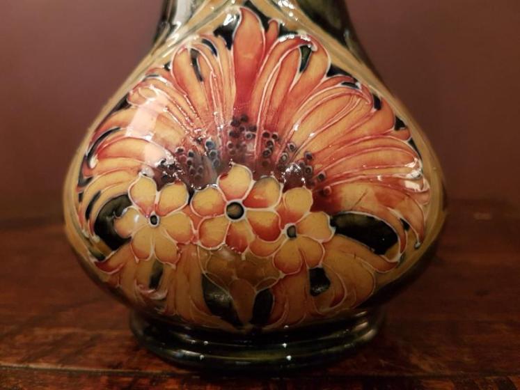 Early Moorcroft Cornflower Shaped Vase - Image 2