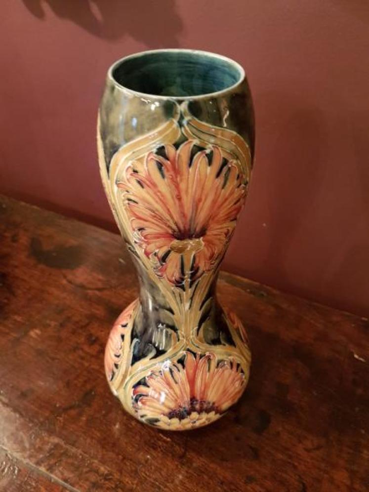 Early Moorcroft Cornflower Shaped Vase - Image 5