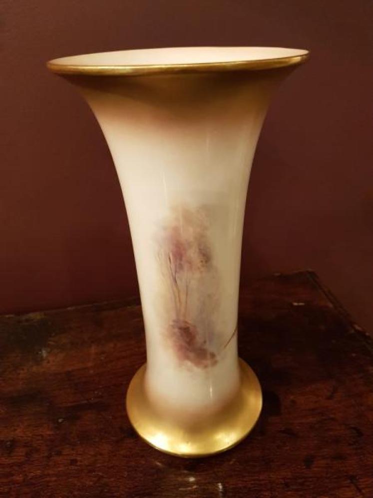 Royal Worcester James Stinton Vase - Image 4