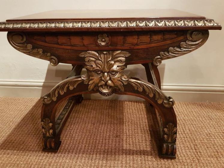 Late Victorian Walnut Lamp Table or Occasional Table - Image 2