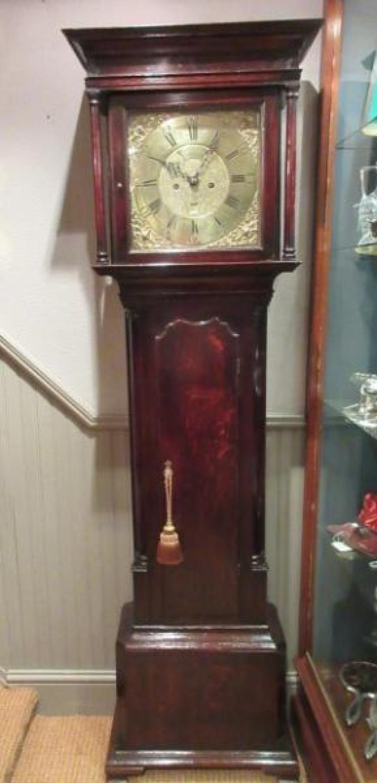 Mid Georgian Period Oak 'Cottage' Longcase Clock - Image 5
