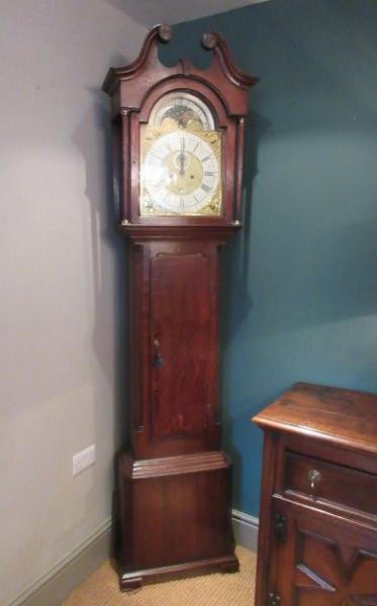 Fine George III Period 8 Day Chester Longcase Clock - Image 5
