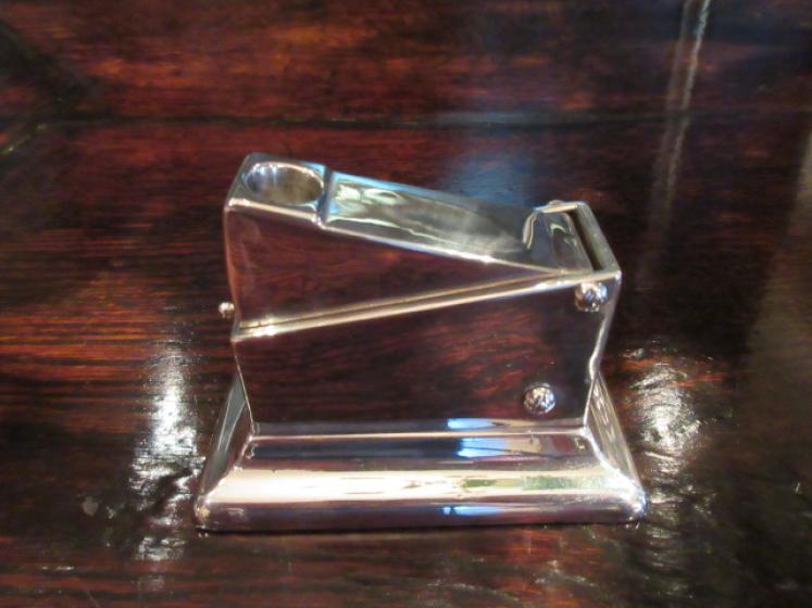 George V Period Silver Table Cigar Cutter - Image 2