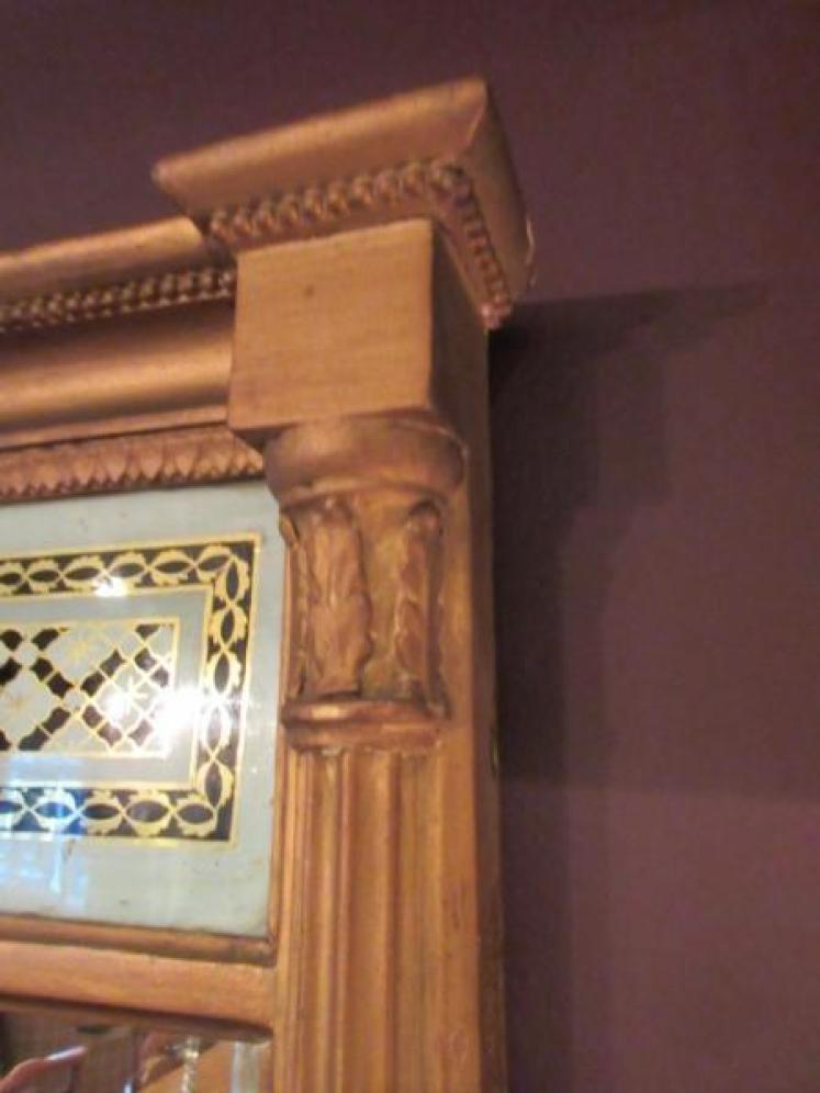 Regency Period Timber & Plaster Gilt Mirror - Image 5