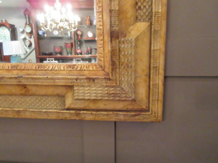 Impressive Mid Victorian Simulated Tortoiseshell Mirror - Image 4