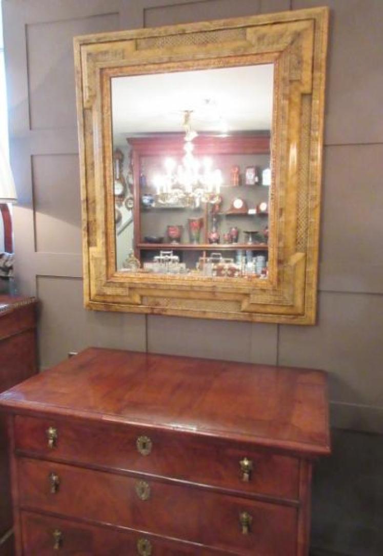 Impressive Mid Victorian Simulated Tortoiseshell Mirror - Image 5