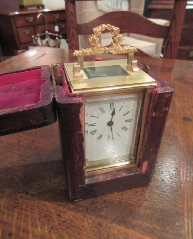 Fine 19th Century Gilt Brass Cased Carriage Clock - Image 1