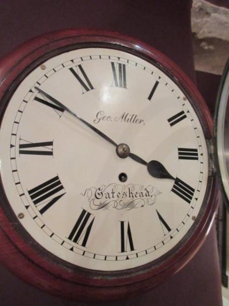 Top Quality Mid Victorian Fusee 10" Dial Wall Clock - Image 2