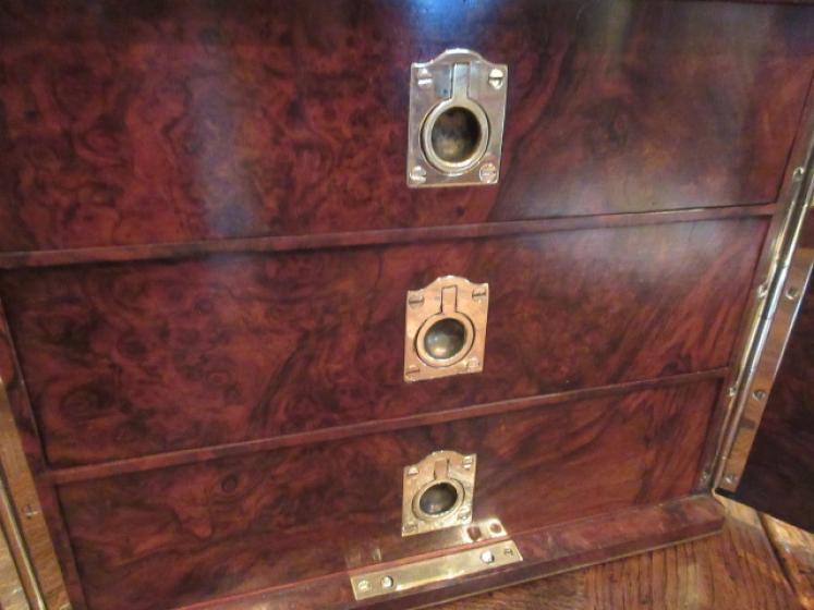 Early Victorian Burr Walnut Collector's Box - Image 3