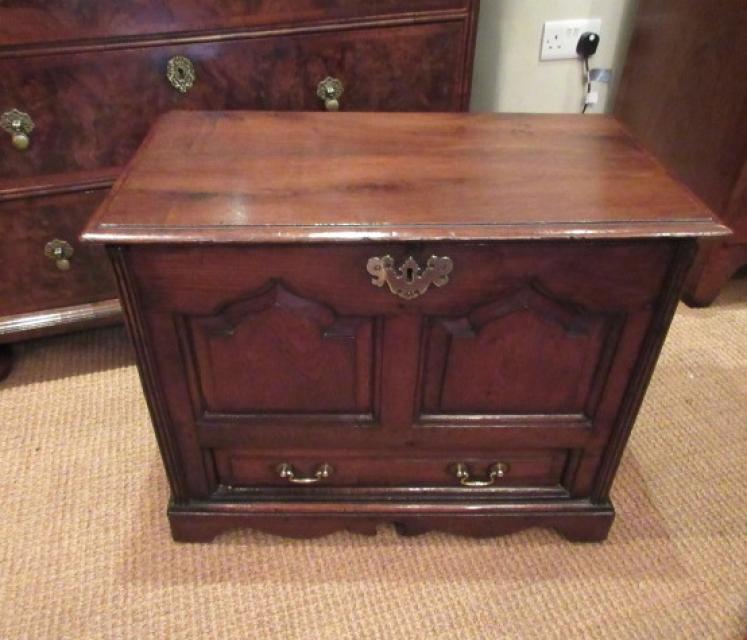Superb George II Period Oak Coffer Bach - Image 1