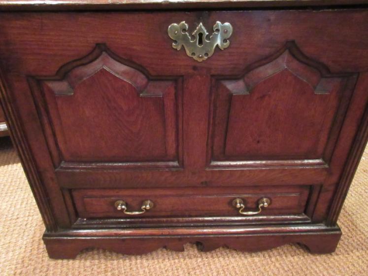 Superb George II Period Oak Coffer Bach - Image 2
