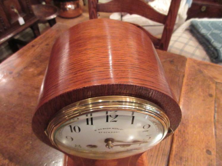 High Quality Victorian Inlaid Striking Mantel Clock - Image 2