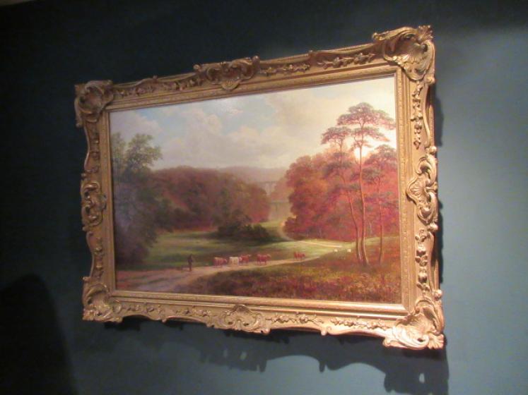 Superb Victorian William Mellor Oil on Canvas - Image 1