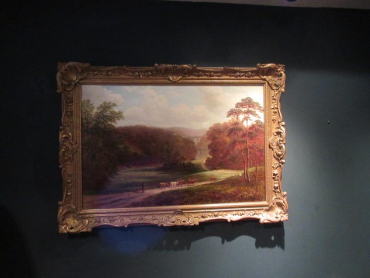Superb Victorian William Mellor Oil on Canvas - Image 5