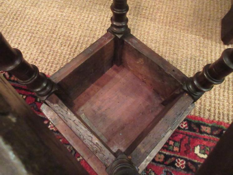 Pair of George III Period Fruitwood & Oak Joint Stools - Image 4