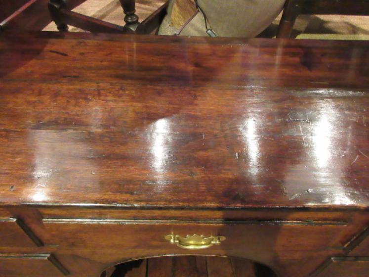 Superb Mid Georgian Oak Open Pot Board Dresser - Image 3