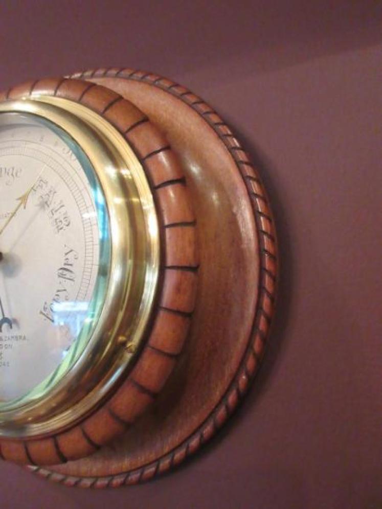 Mid Victorian Antique Negretti & Zambra Barometer - Image 4