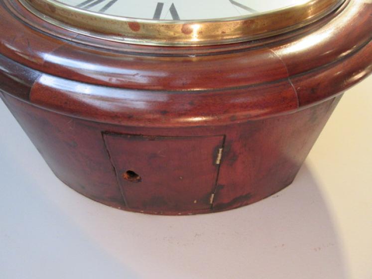 Victorian Aberdeen Single Fusee 12" Wall Clock - Image 3