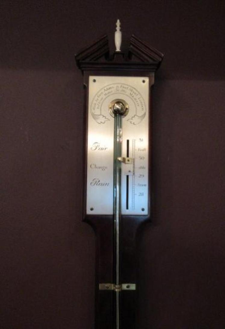 Fine George III Period London Stick Barometer - Image 1